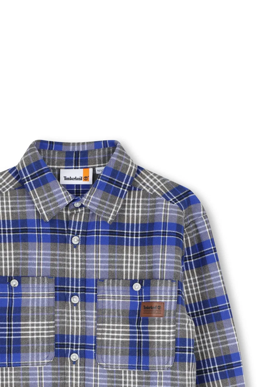 Chemise à carreaux - shirt Timberland, Wave Blue — фото 3