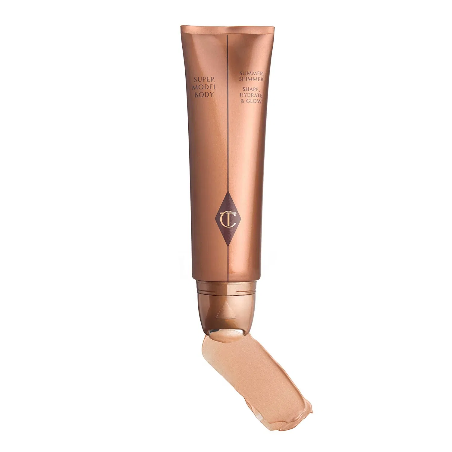 Лосьон для тела с шиммером 60 мл с эффектом сияния Charlotte Tilbury, Supermodel Body — фото 2