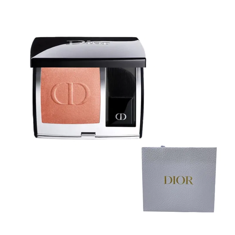Женские румяна DIOR Vivid Blue Gold Monochrome Blush 26, Цвет 959 Bare-Hand Feel Latte Brown, Satin