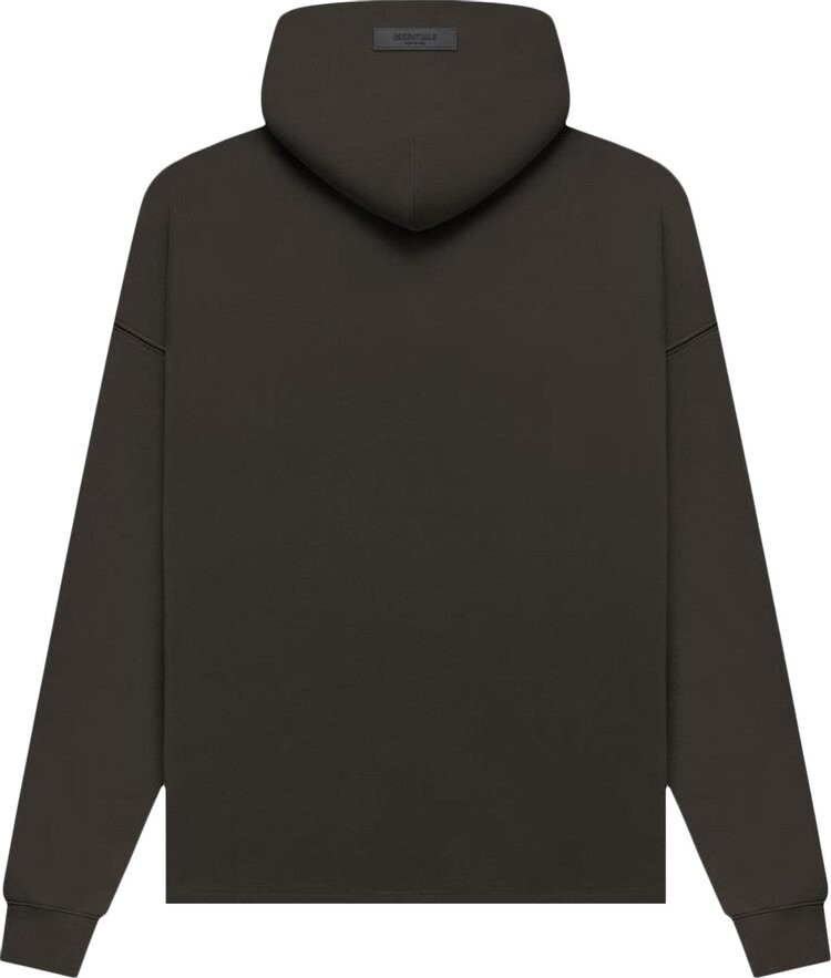 Худи Fear of God Essentials Relaxed Hoodie 'Off Black', черный — фото 3