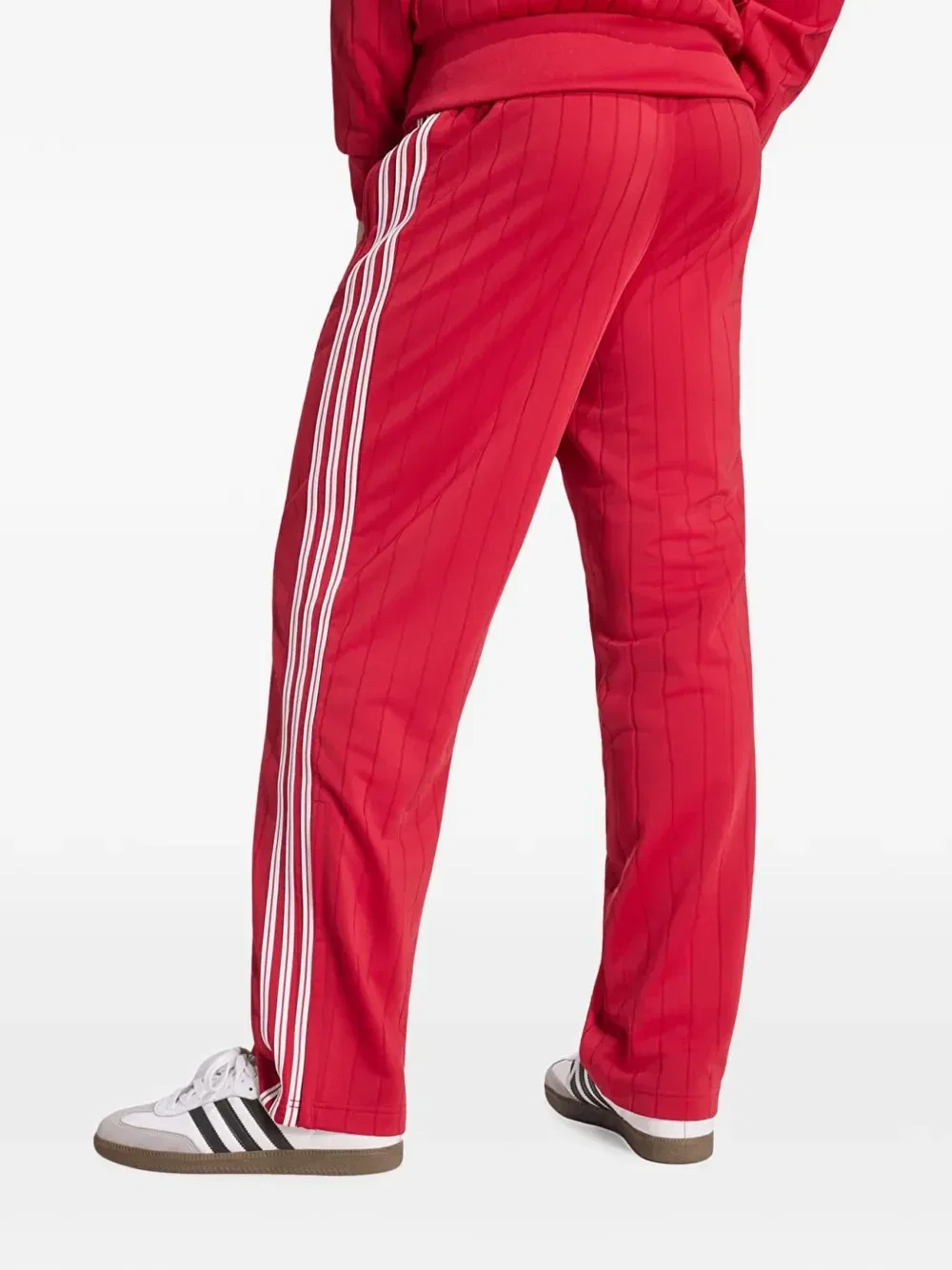 Спортивные штаны Firebird Drop Needle adidas, красный — фото 4
