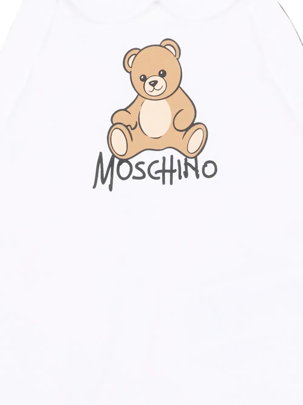 Пижама с принтом плюшевого мишки Moschino Kids, белый — фото 3