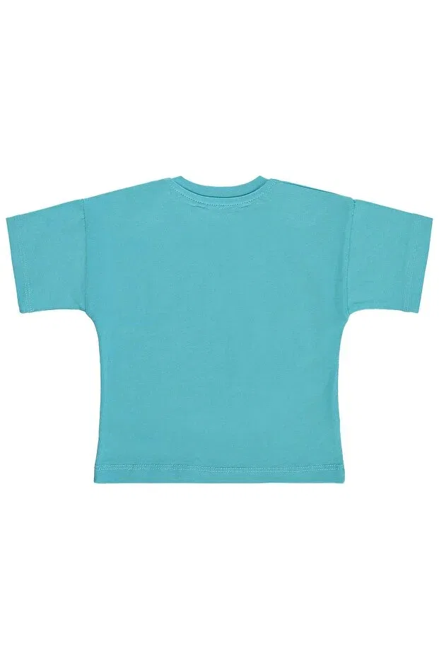 Детская футболка для мальчиков с принтом Beach Boys Printed T-Shirt Civil Baby, Oil — фото 2