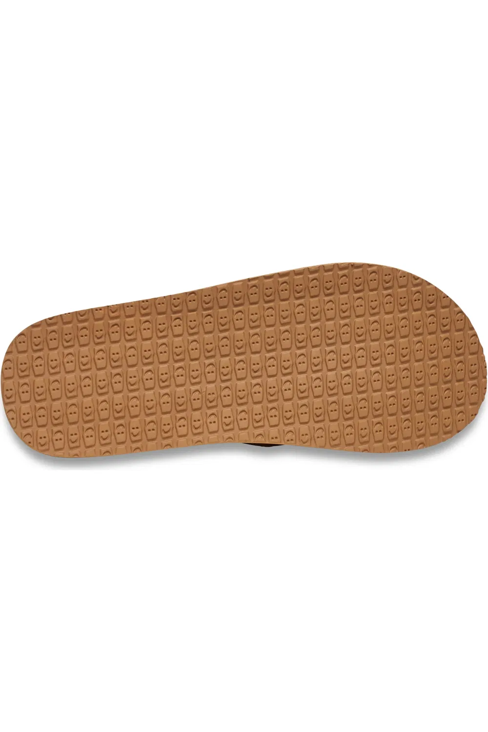 Детские сандалии вьетнамки на контурной стельке Wavy Sanuk, Tan — фото 4