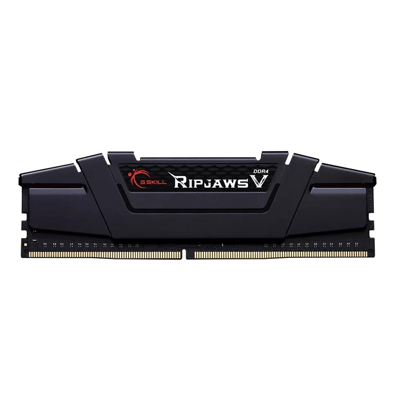 

Оперативная память G.SKILL Ripjaws V, 32 Гб (1 х 32 Гб), DDR4, 2666 МГц, F4-2666C18S-32GVK, черный