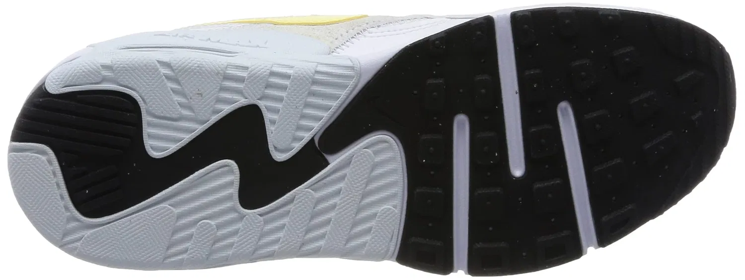 Детские кроссовки для мальчиков с шнуровкой NIKE Air Max Excee NIKE, White Citron Tint Football Grey — фото 2