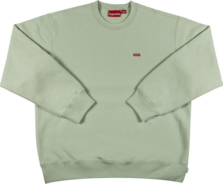 

Толстовка Supreme Small Box Crewneck 'Mint', зеленый