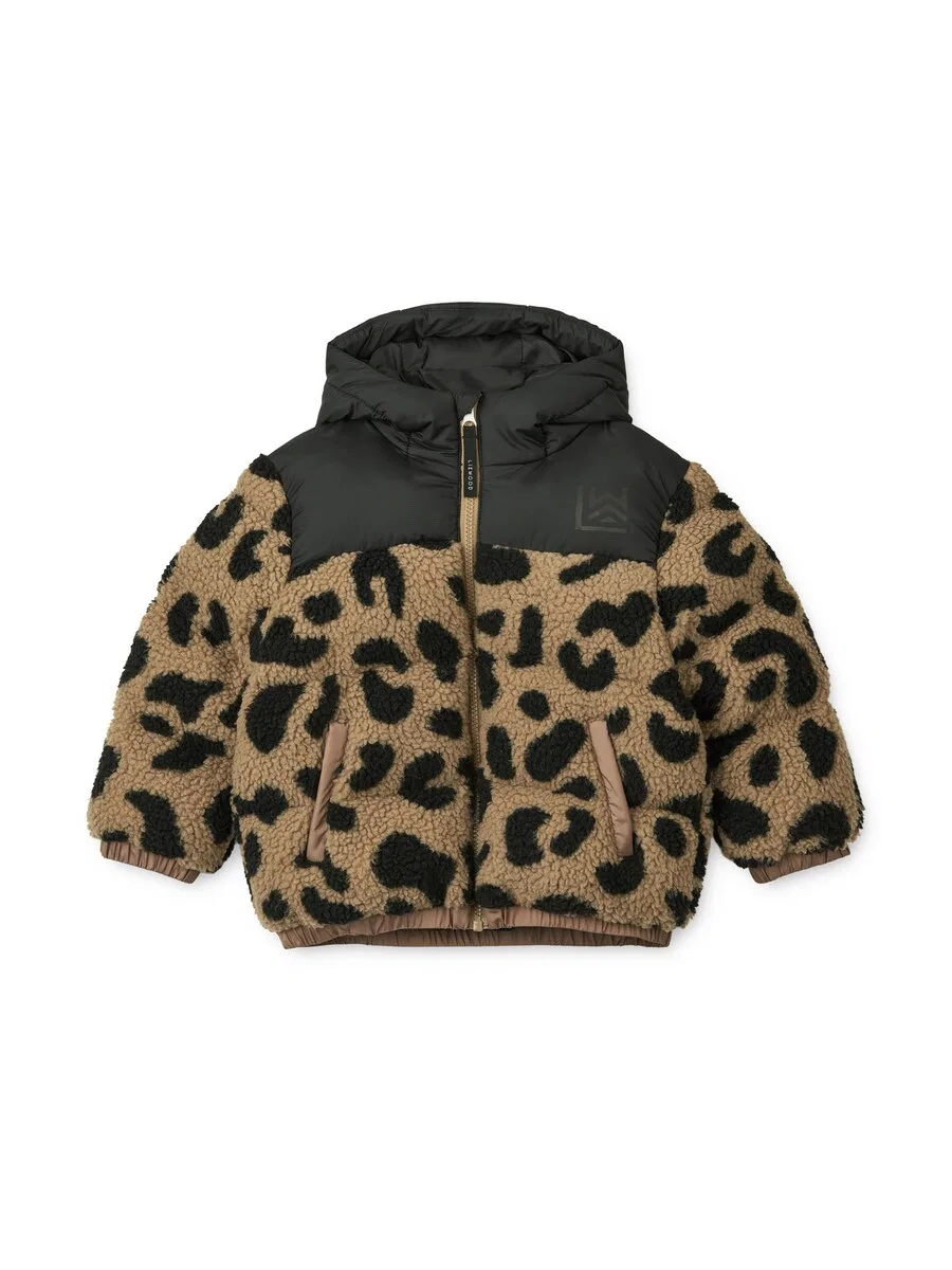 Куртка Liewood Between-Season Jacket 'Niko' коричневого цвета