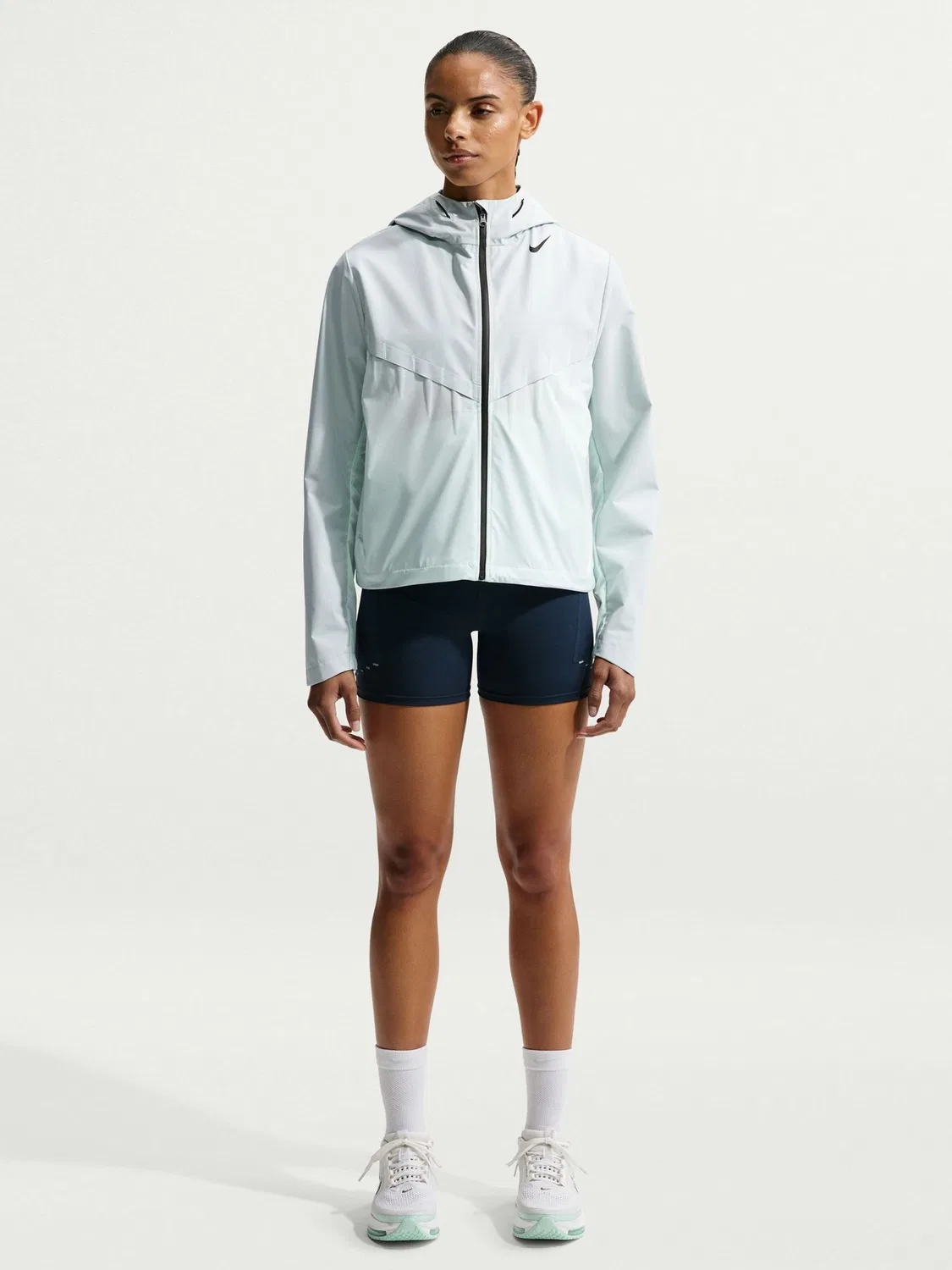 Куртка беговая, с вентиляцией Aerogami, AeroSwift Nike, Barely Green — фото 3