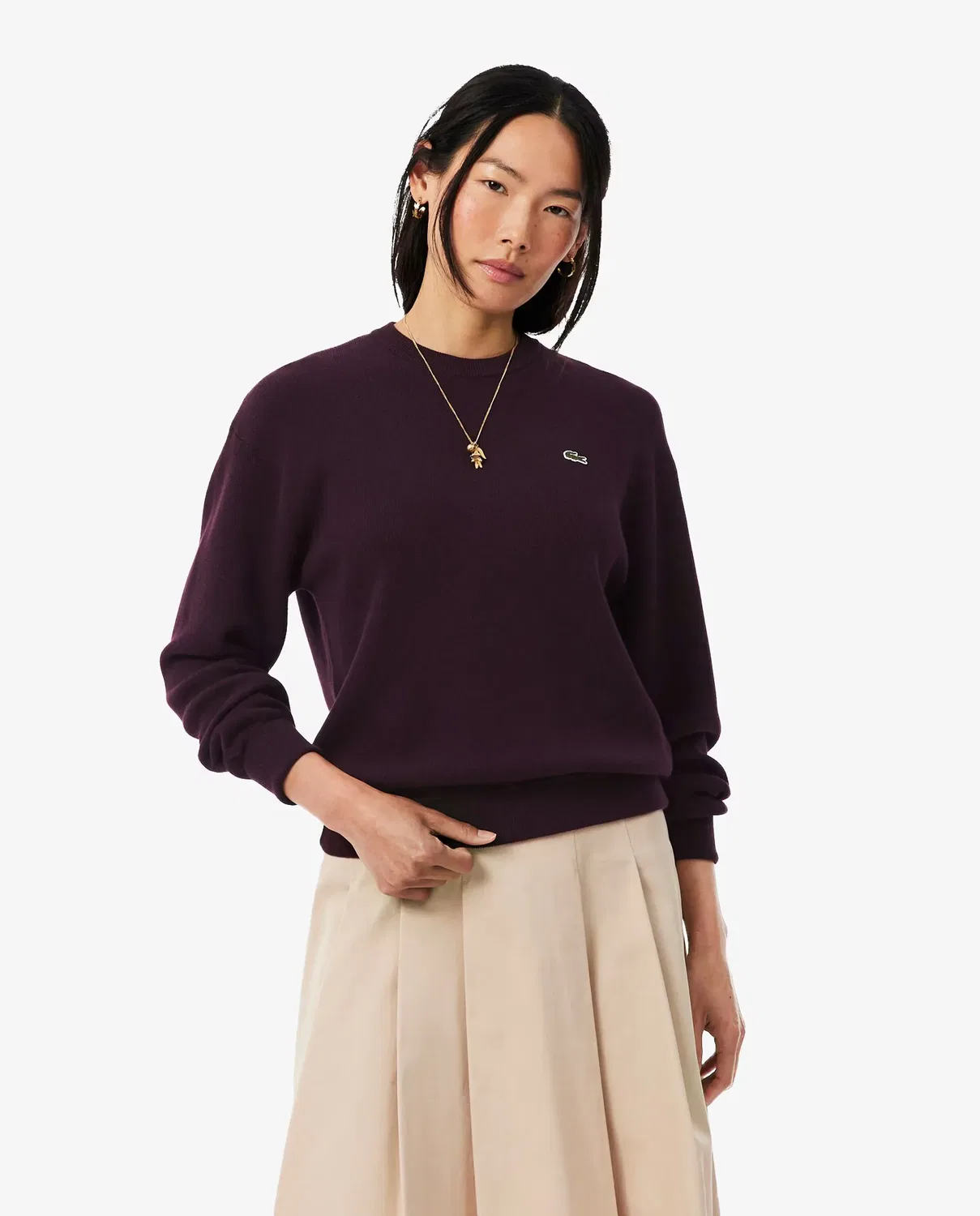 Джемпер Lacoste свободного кроя, Marrón