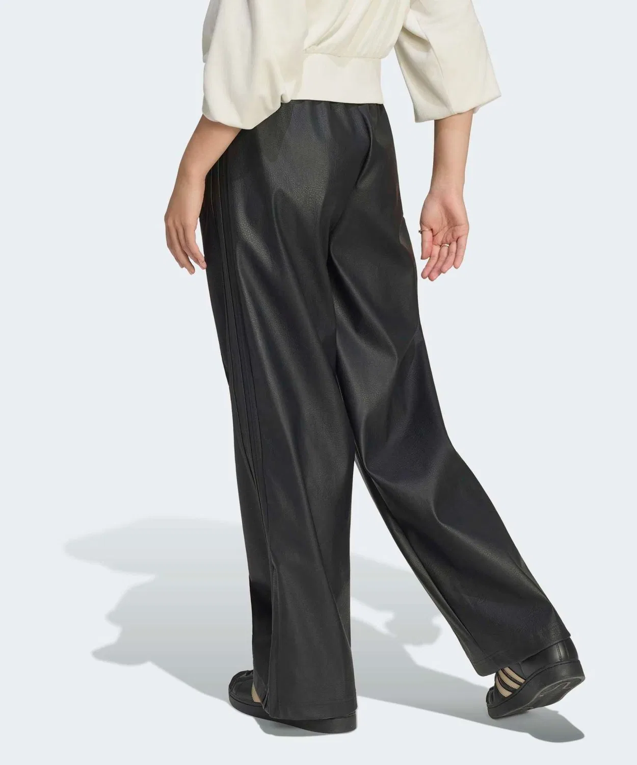 Женские брюки свободного кроя Firebird Loose Pants Adidas, Black — фото 2