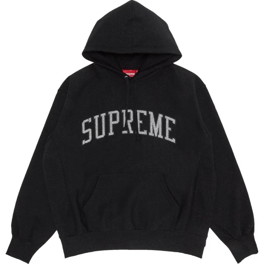 

Худи Supreme Glitter Arc, черный