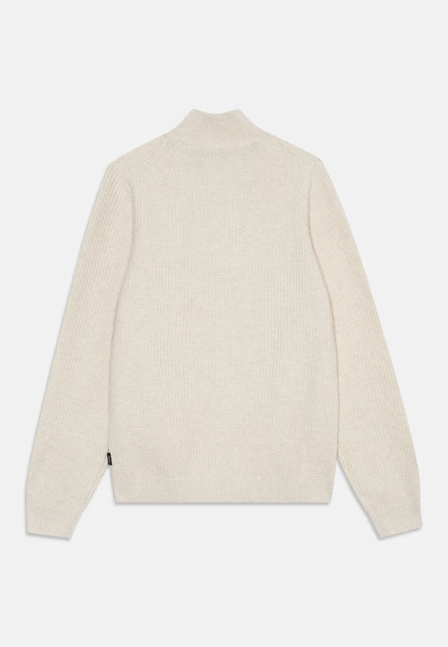 Детский свитер Jack & Jones Junior 'JPRBLACONNOR' светло-бежевого цвета — фото 2
