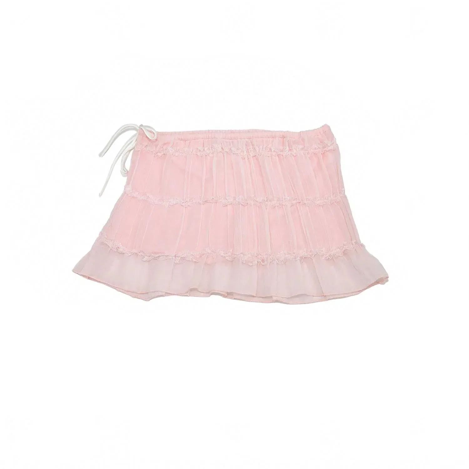 Детская юбка ярусная Amara Skirt KatieJnyc, розовый