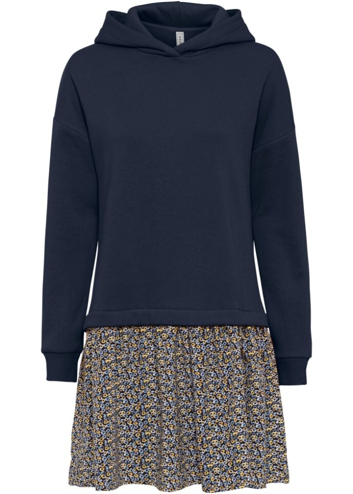 

Платье-свитшот в образе 2 в 1 Rainbow, желтый