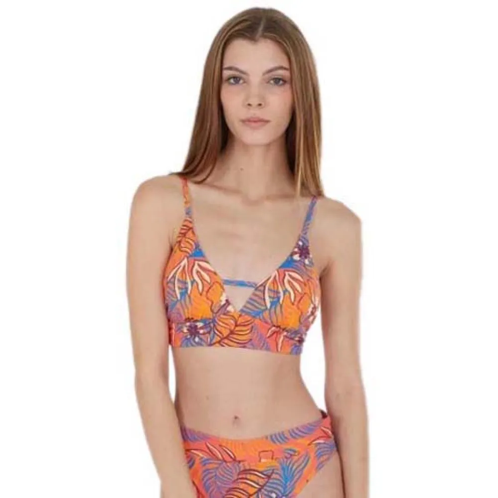 

Топ бикини Fundango Sahara V-Neck Cami, оранжевый