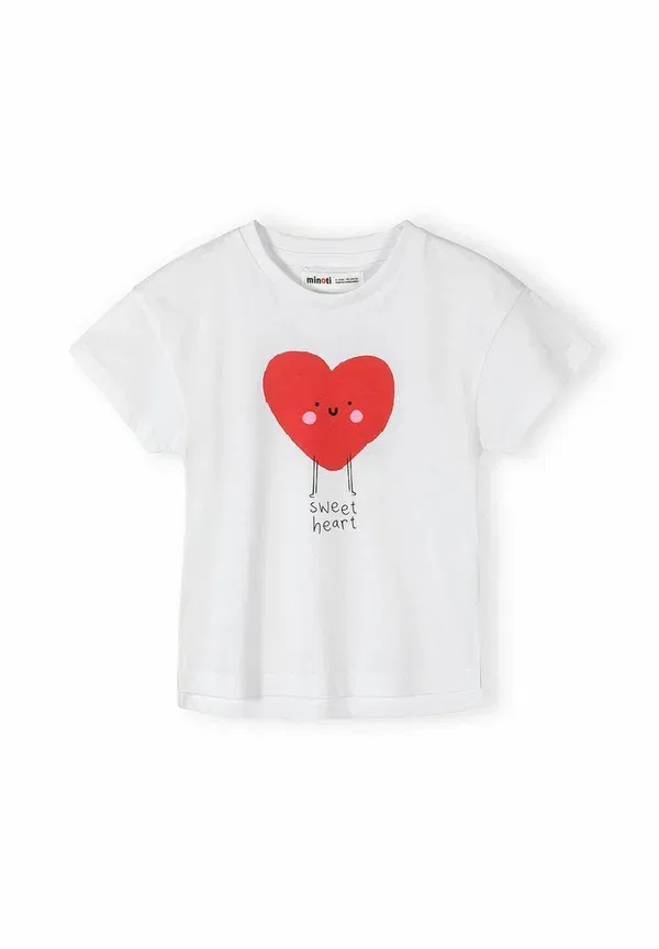 Футболка хлопковая 5 pack short sleeve tee Minoti, White, Navy, Red, белый/красный/темно-синий — фото 4