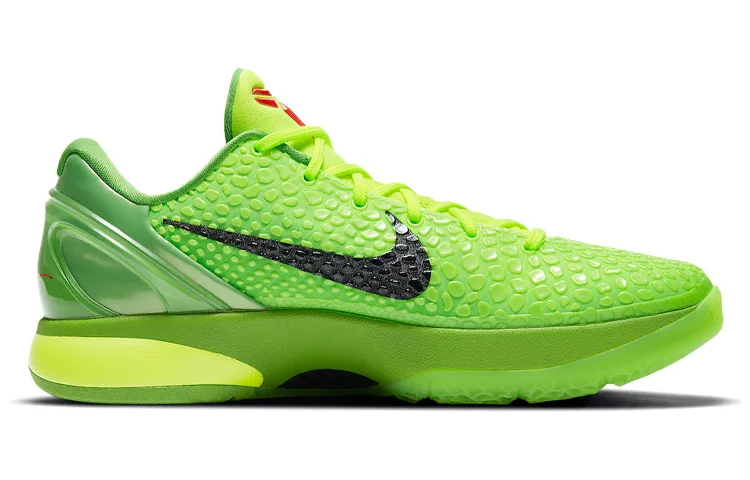 Кроссовки Nike Zoom Kobe 6 Protro, зеленый/черный — фото 2
