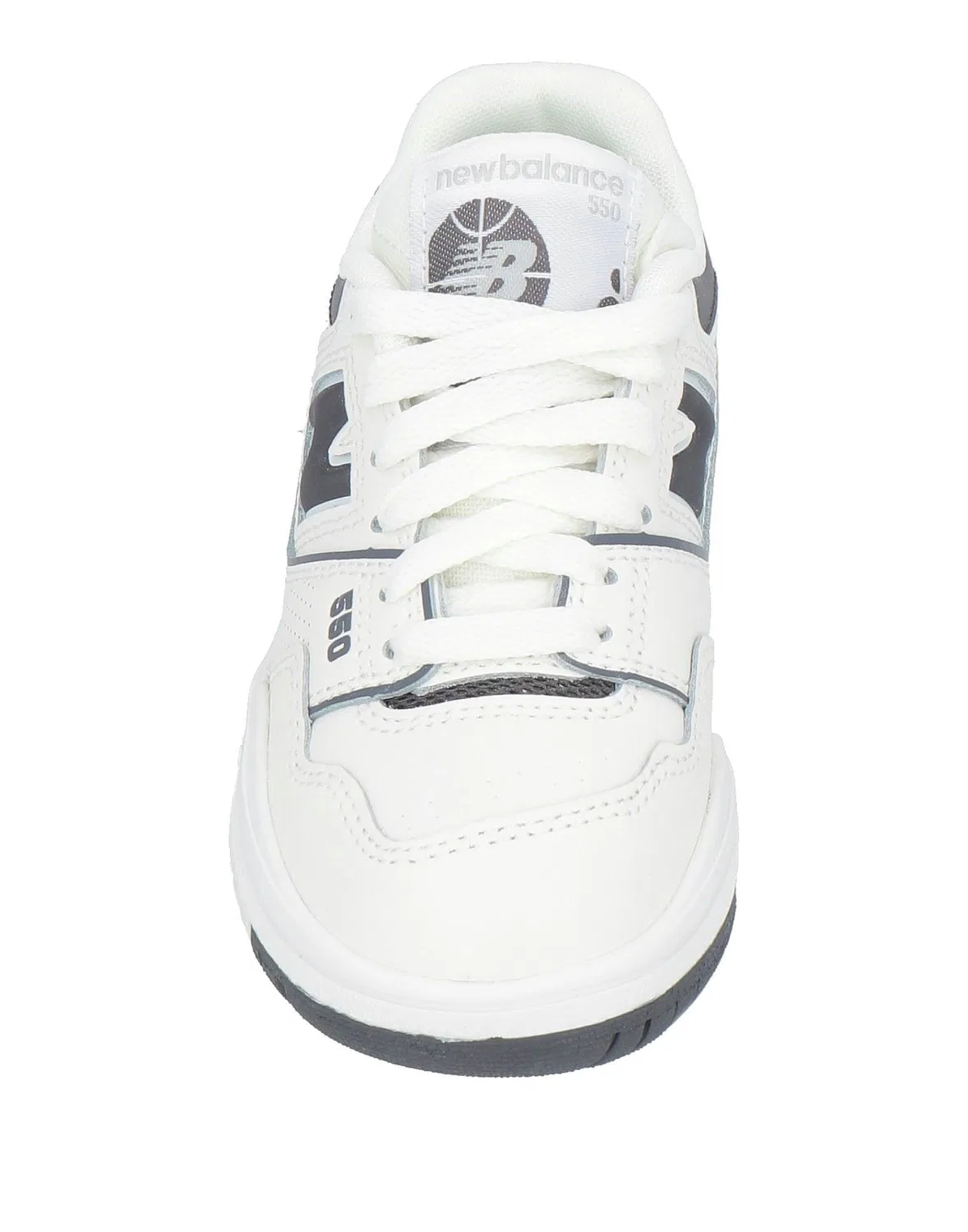 Детские кроссовки для девочек кожаные 550 New Balance, белый — фото 4