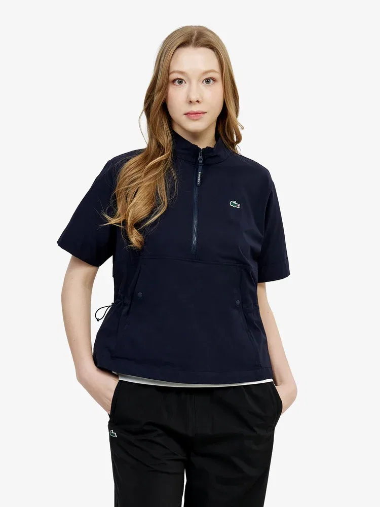Куртка-анорак LACOSTE Woven Silhouette, Navy