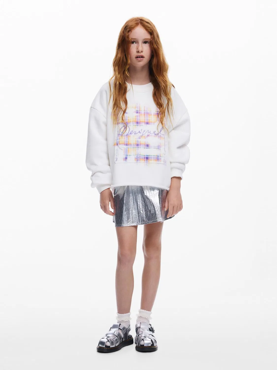 Белая толстовка Desigual — фото 4