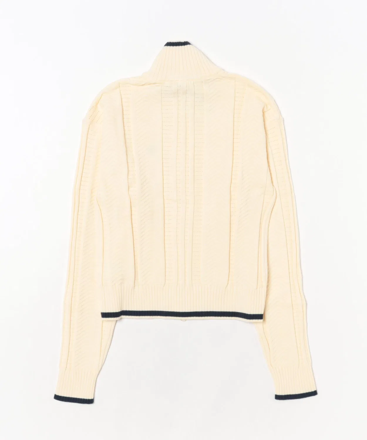 Женский жакет с кабельным узором и принтом Firebird Adidas, Warm Vanilla — фото 2