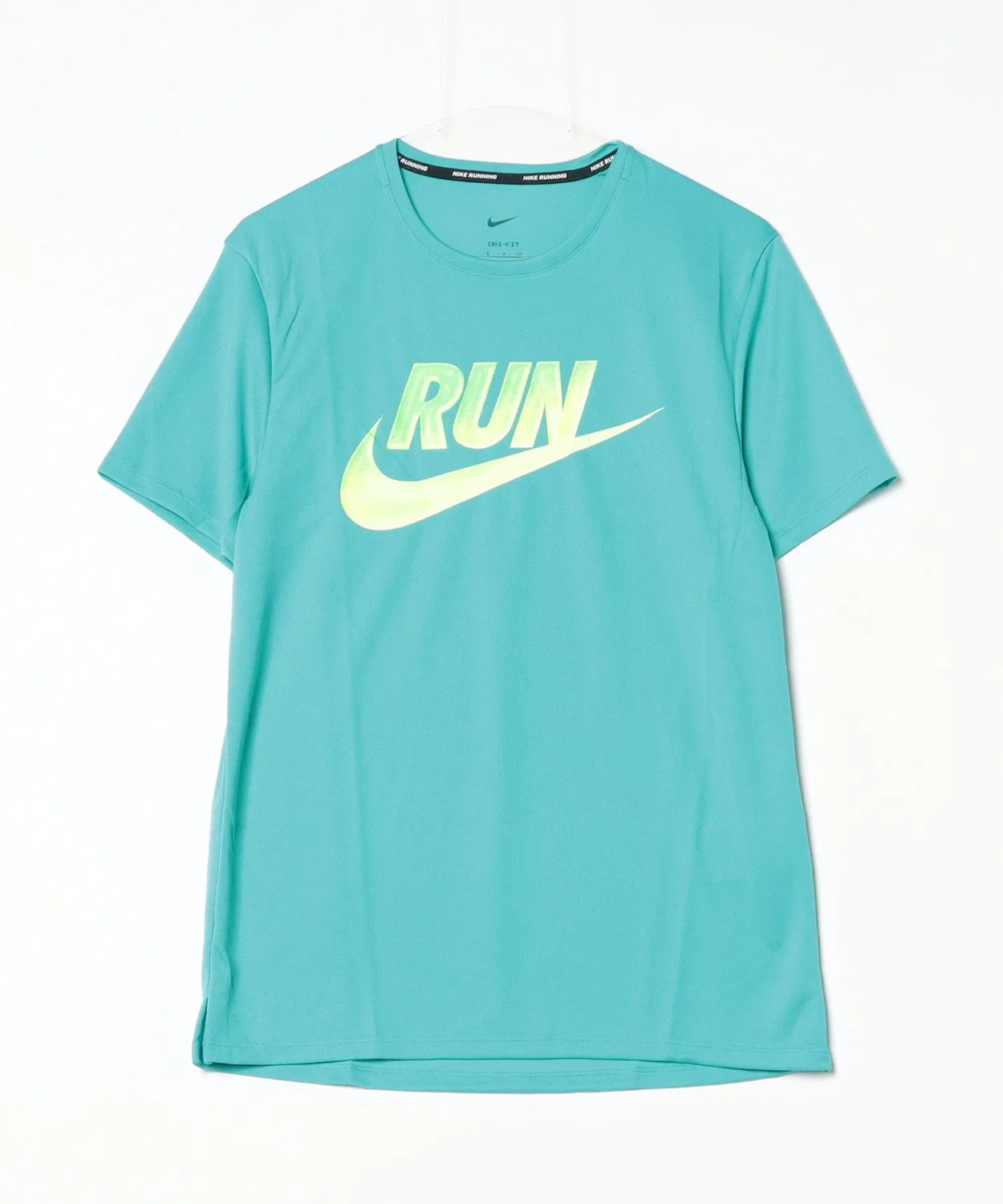 Мужская футболка с коротким рукавом Nike Run Energy Miler S/S Top NIKE, Emerald