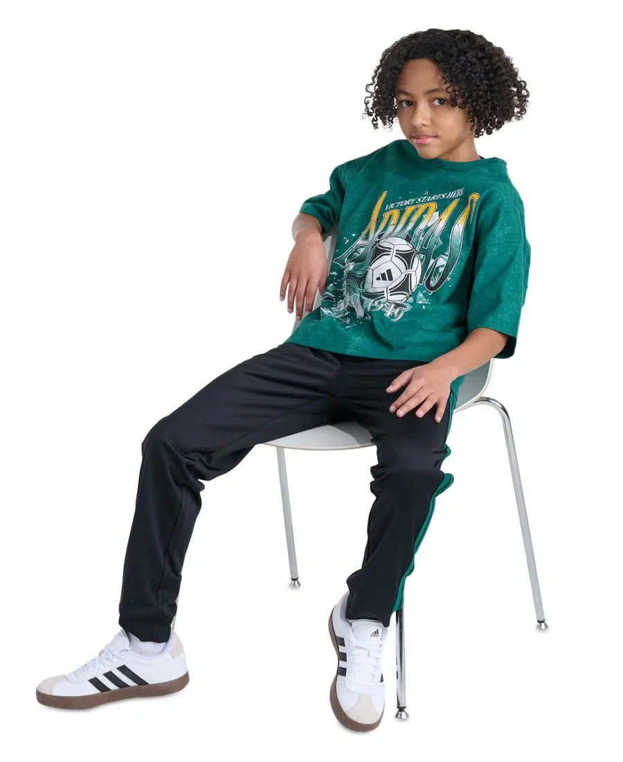 Футболка с принтом Soccer Short-Sleeve adidas, Collegiate Green — фото 2