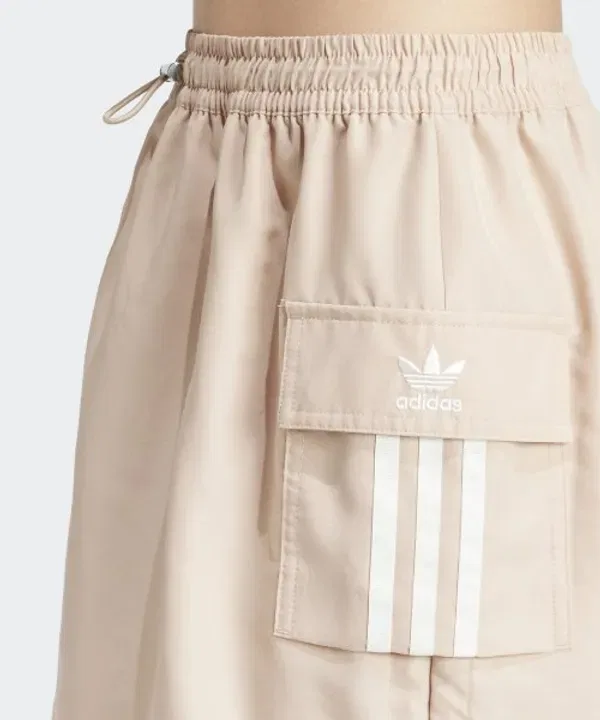 Юбка карго, Adidas, бежевый — фото 4