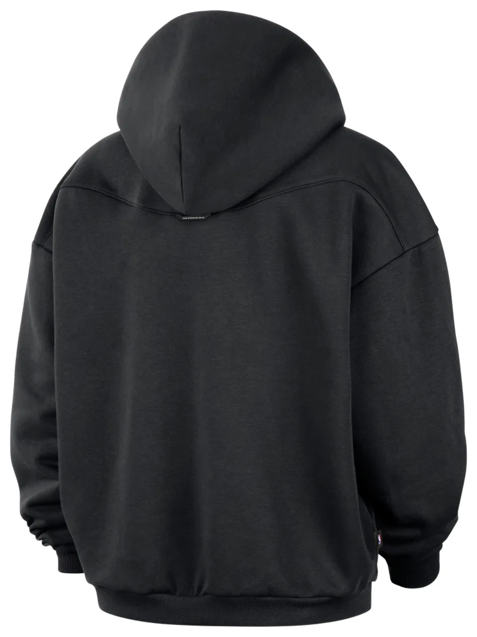 Мужское худи с капюшоном из флиса Nike Lakers Basketball Icon Hoodie, черный/белый — фото 2