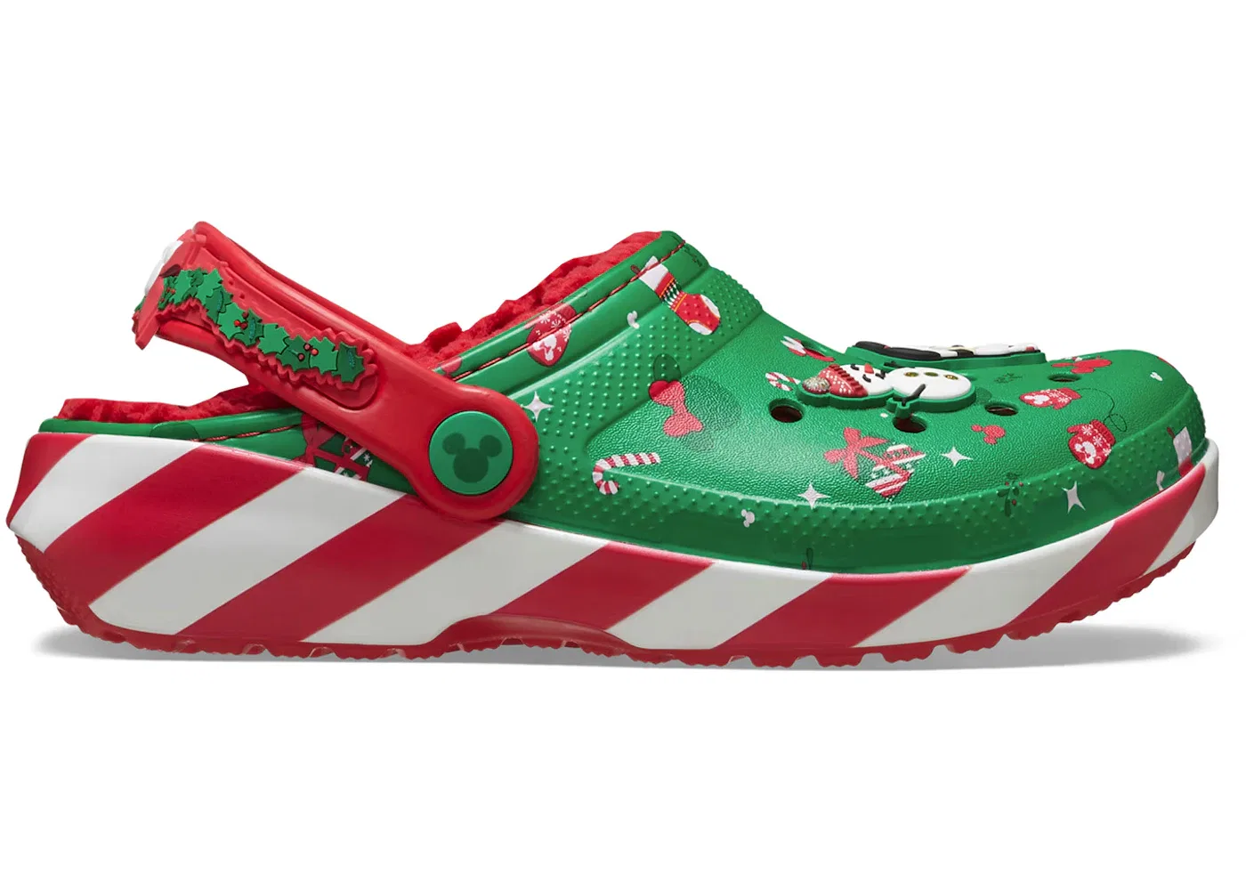 Детские сабо с подкладкой Микки Маус Классик Лайнед Клог Crocs, Multi