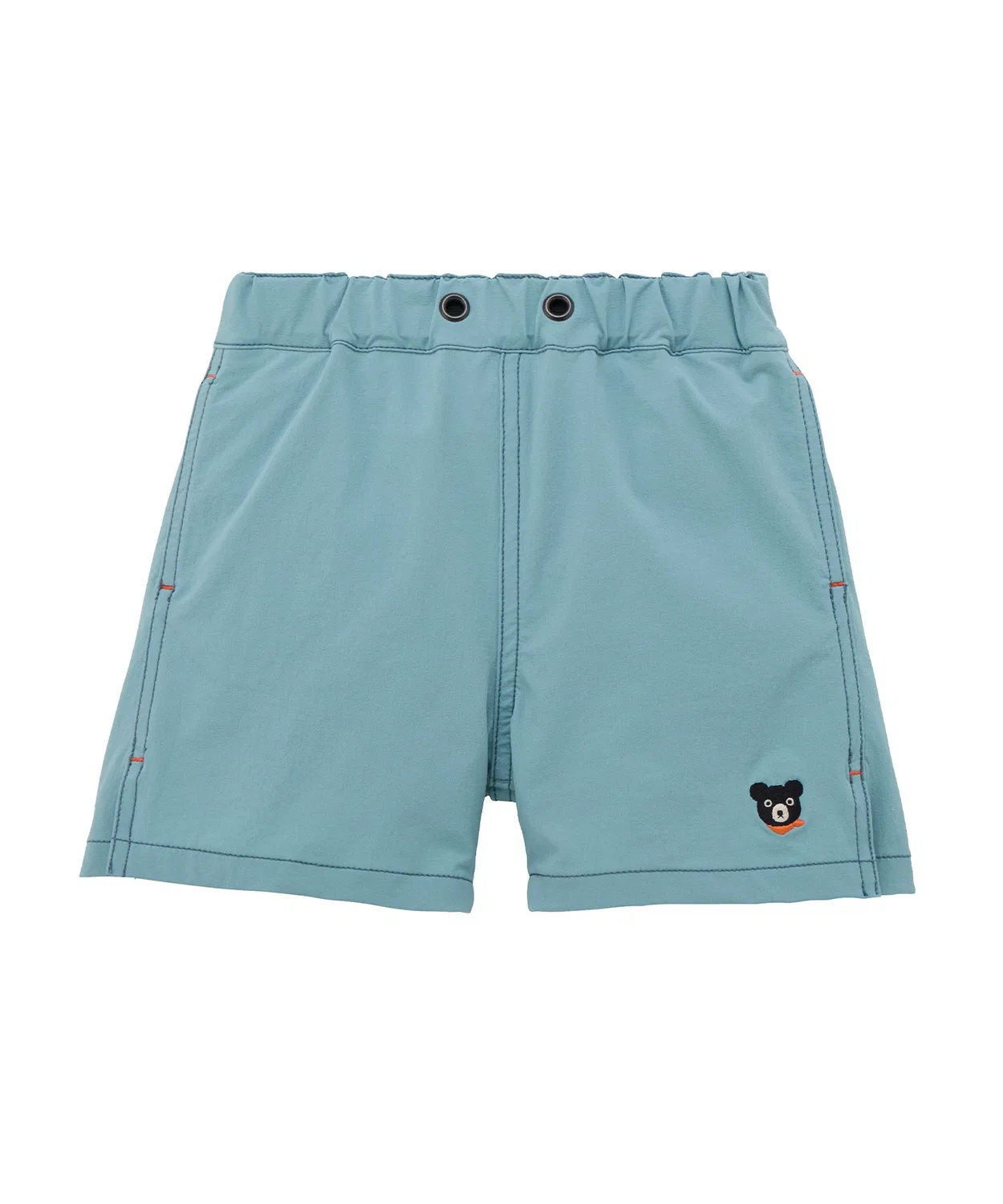 Детские шорты с принтом, модель D-Basic DOUBLE_B, Saks Blue