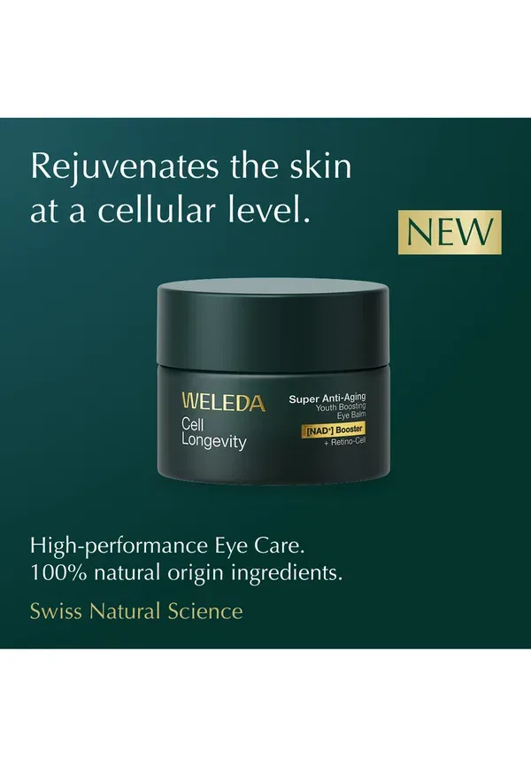 Бальзам для глаз 15 мл Cell longevity super anti-aging eye balm Weleda — фото 3