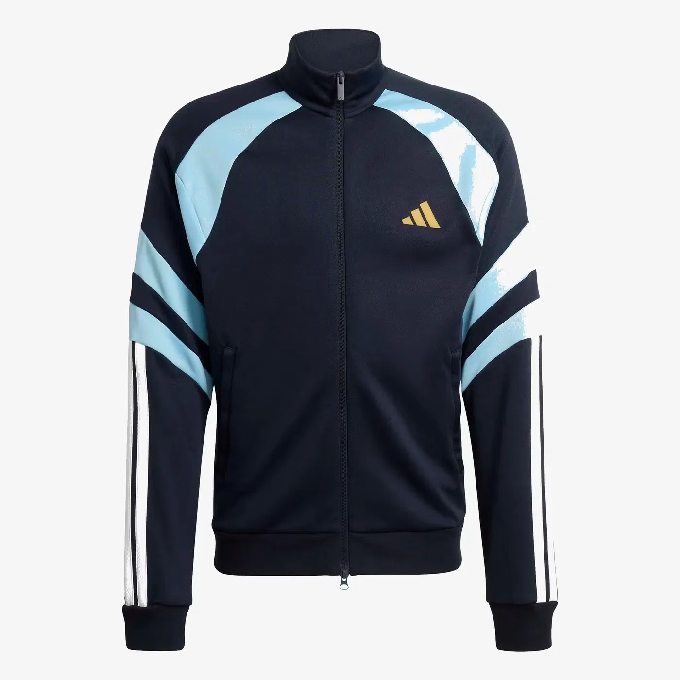 Куртка с принтом House of Tiro Nations Pack Adidas, темно-синий