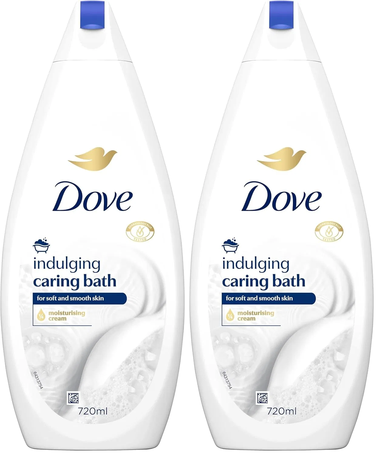 Гель для душа с увлажняющим кремом Dove, набор 2 шт, 720 мл