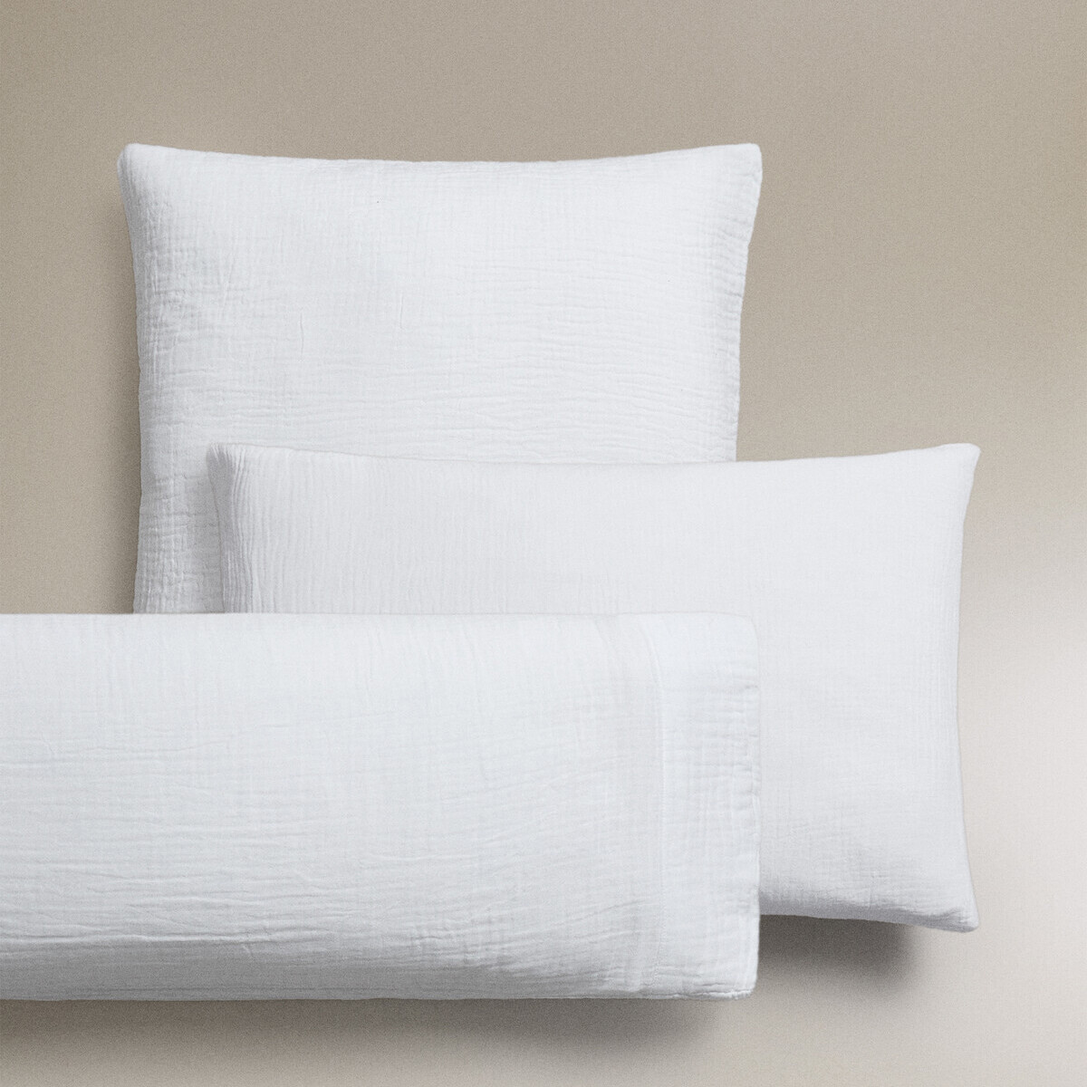 

Наволочка Zara Home Chiffon, белый