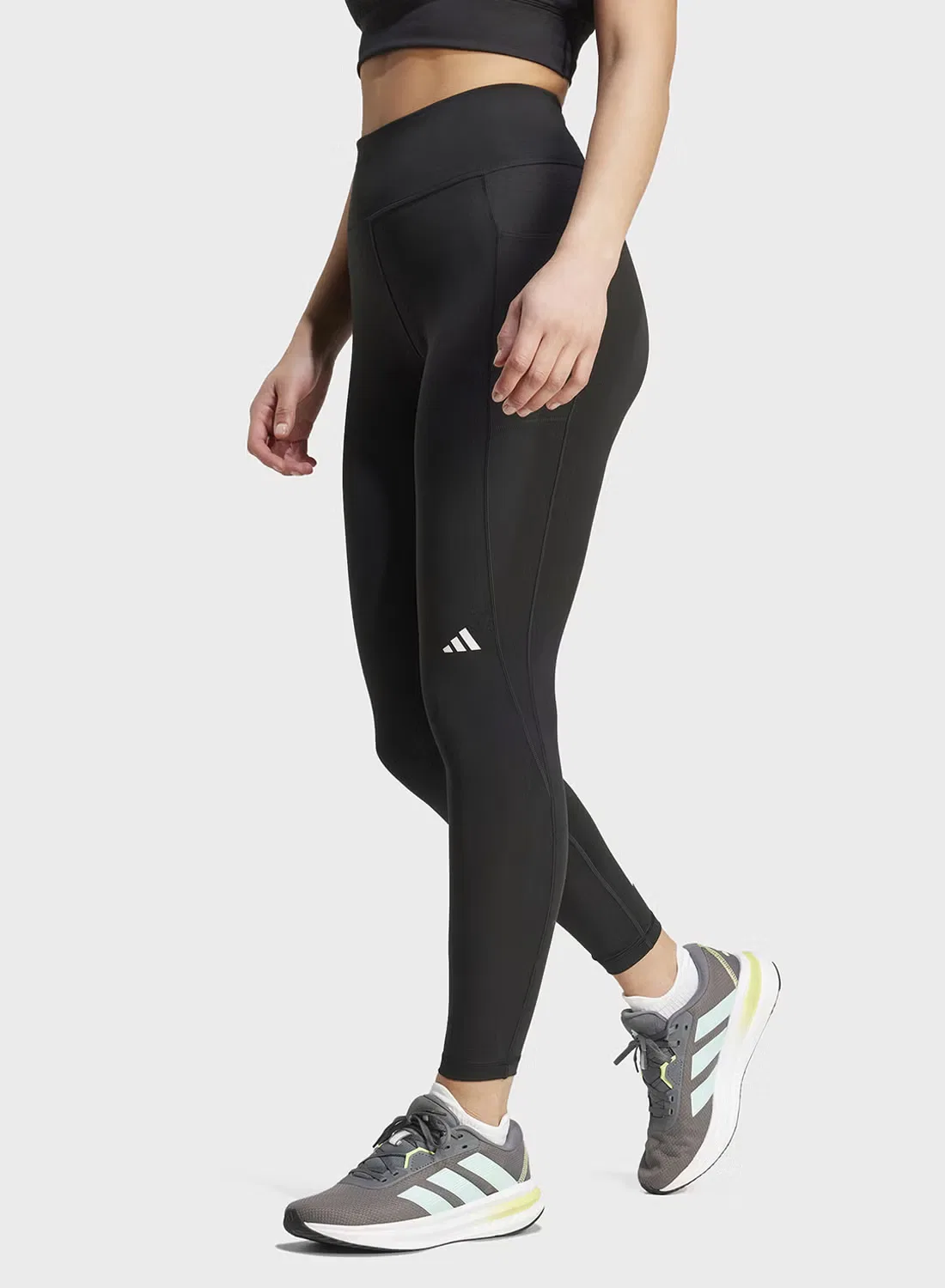Леггинсы для бега 7/8 Own The Run Adidas, черный