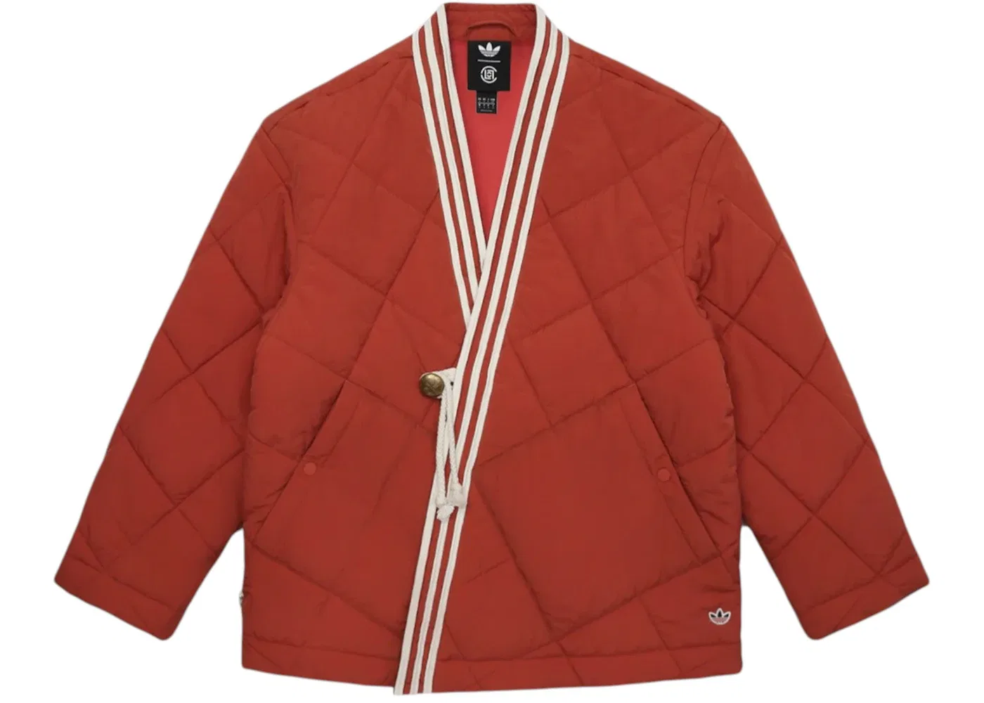 Мужская куртка-обертка с принтом Adidas x Clot Chinese New Year Collection by Edison Chen, Vermillion