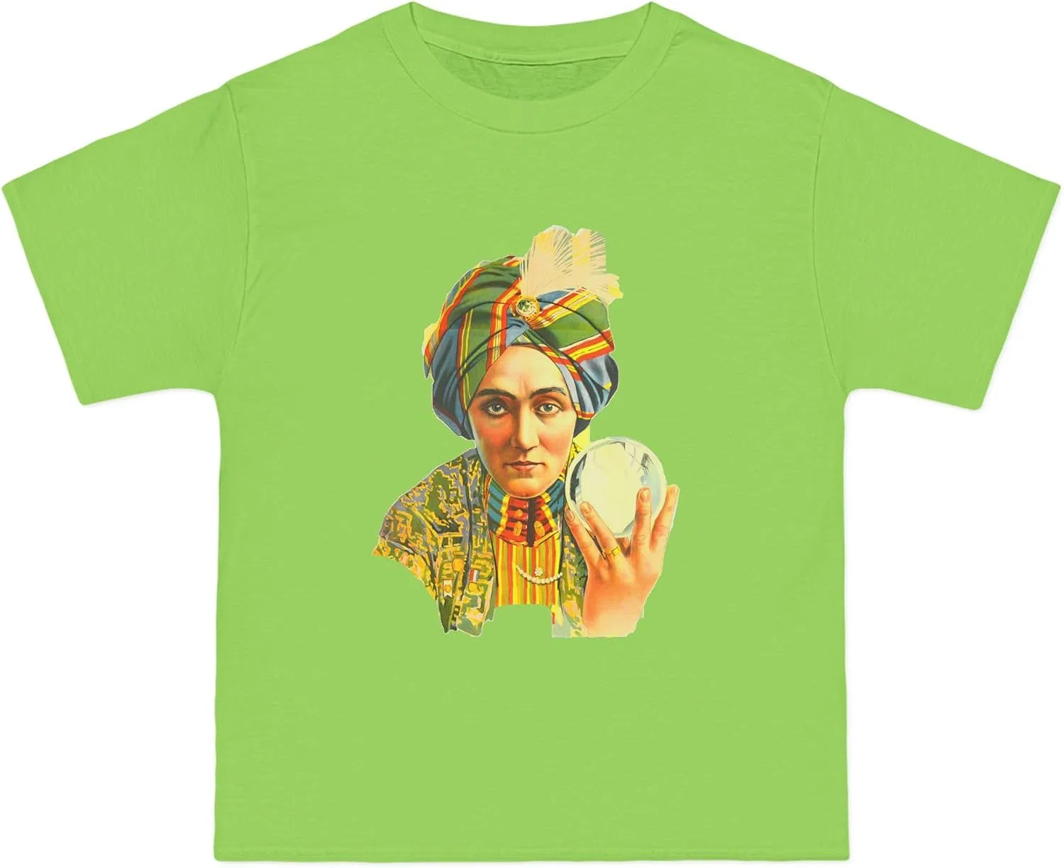 Футболка оверсайз Beefy-T Alexander, Lime