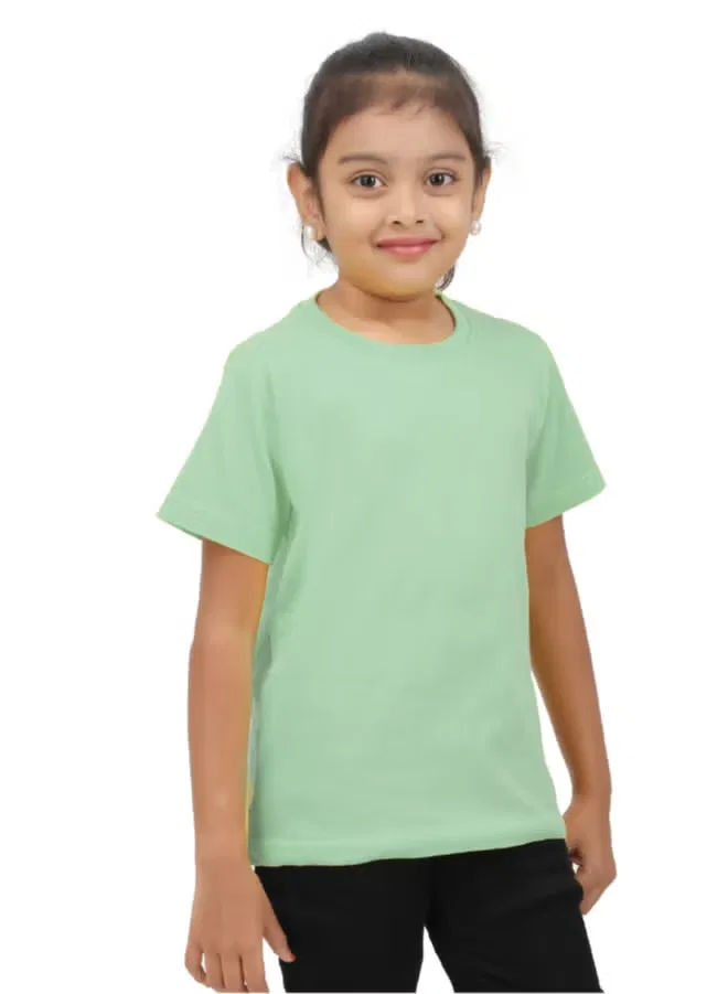 Футболка базовая детская Mint basics 160 Dutees, бирюзовый