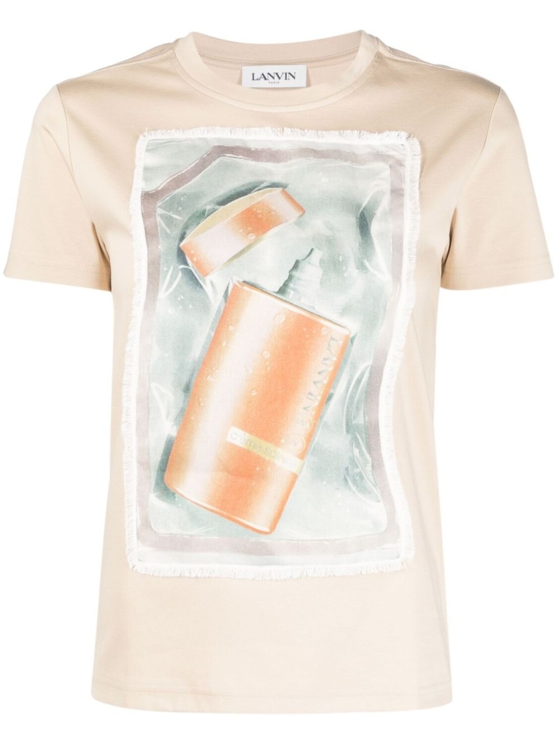 

Lanvin футболка Classic Scratch & Sniff, нейтральный цвет