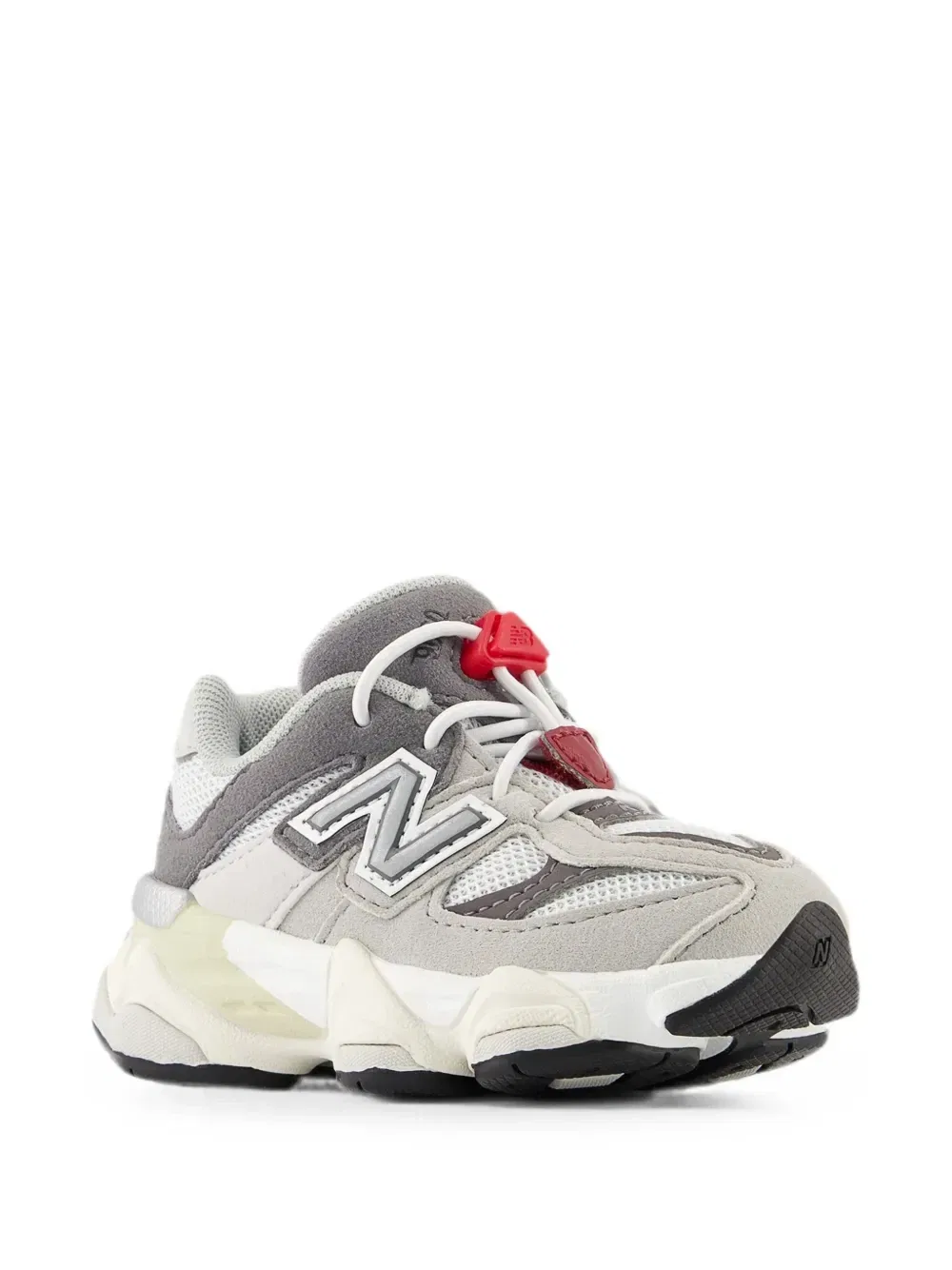 Кроссовки Bungee 90/60 с сетчатыми вставками New Balance Kids, серый — фото 2