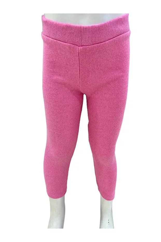 Детские леггинсы для девочек ребристые Esterella, Pink