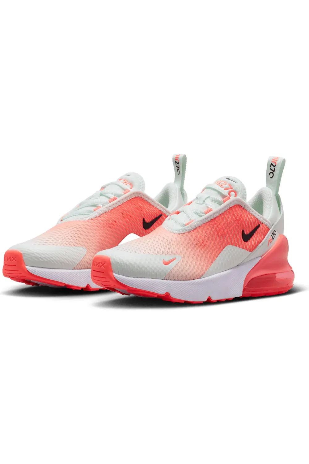 Детские кроссовки с амортизацией Air Max 270 Nike, Barely Green