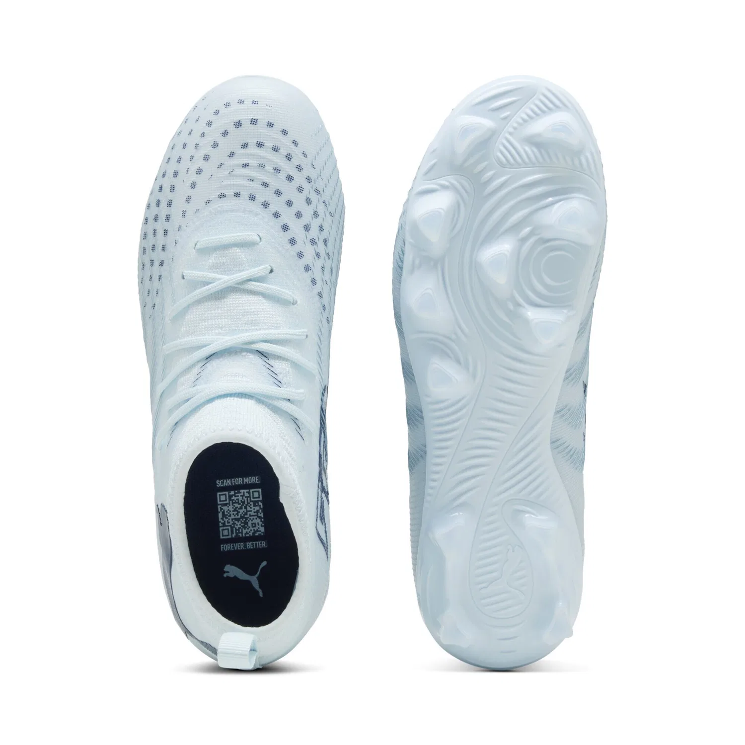 Детские футбольные бутсы FUTURE 9 MATCH PUMA, Icy Blue Jewel — фото 4