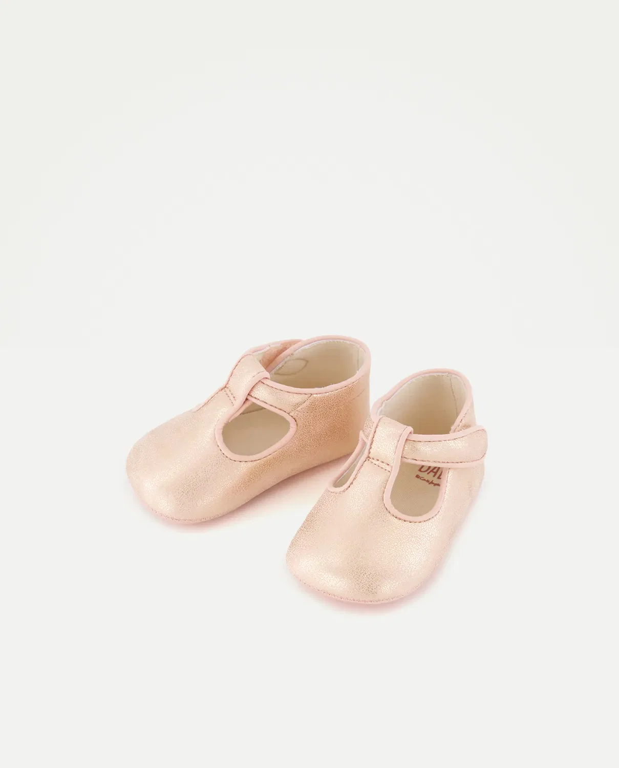 Детские мягкие туфельки-пепито для новорожденных Baby El Corte Inglés, 200 Rosa — фото 2