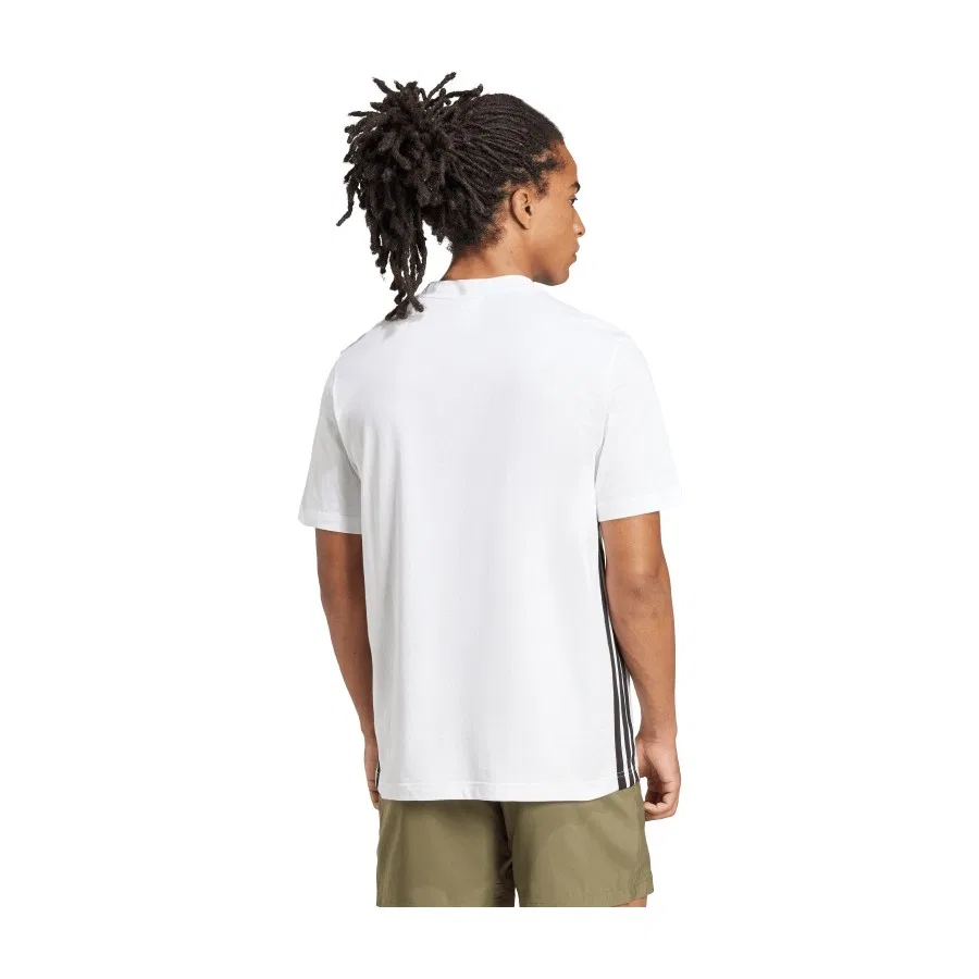 Футболка с коротким рукавом из 100% хлопка adidas M 3s Sj T, Белый — фото 3