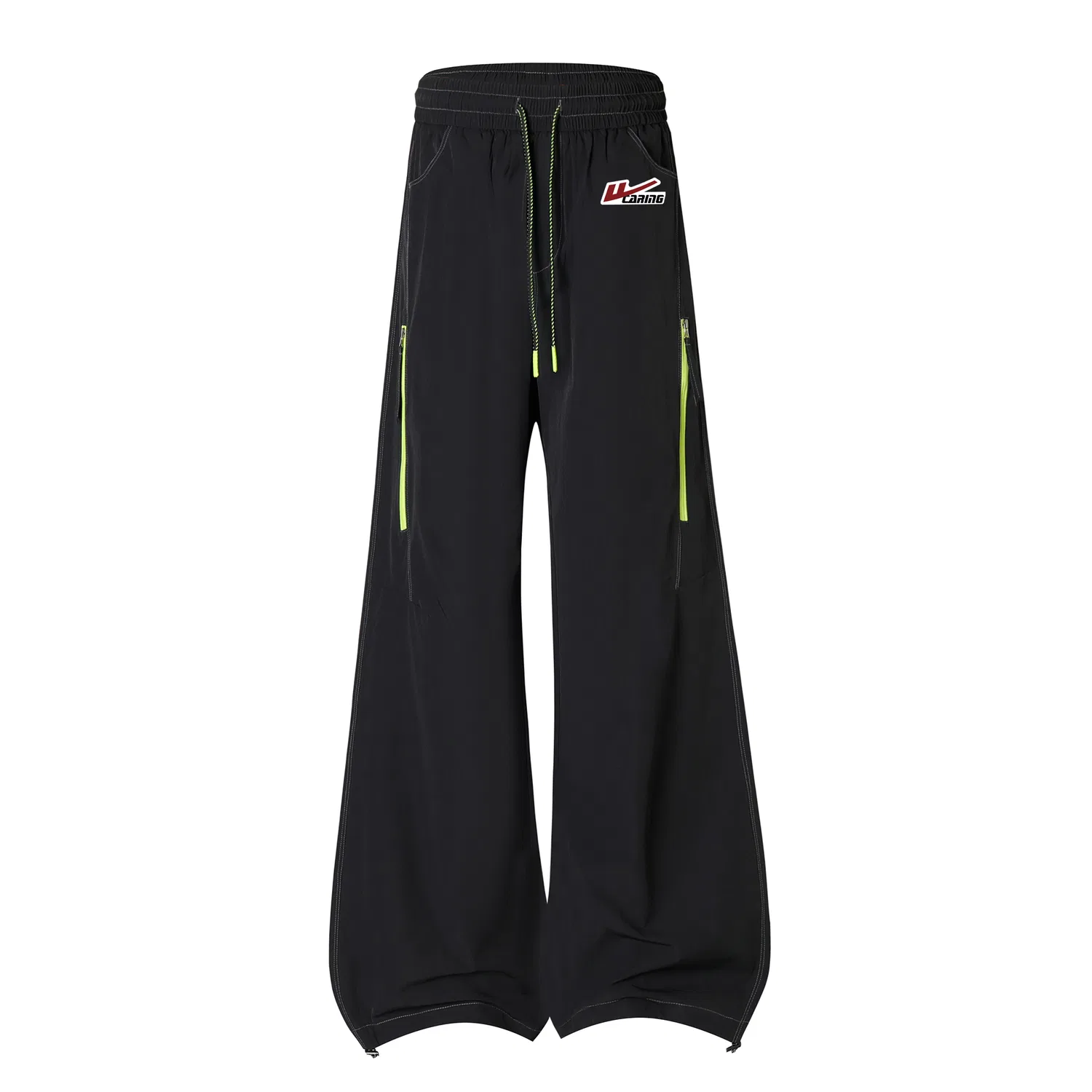 Детские ветровки-брюки Windbreaker Pants WARRIOR, Light Gray (DIY Badge) — фото 3