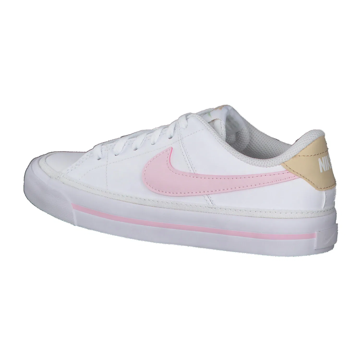 Детские кожаные кроссовки Court Legacy Nike, Weiss Rosa — фото 3