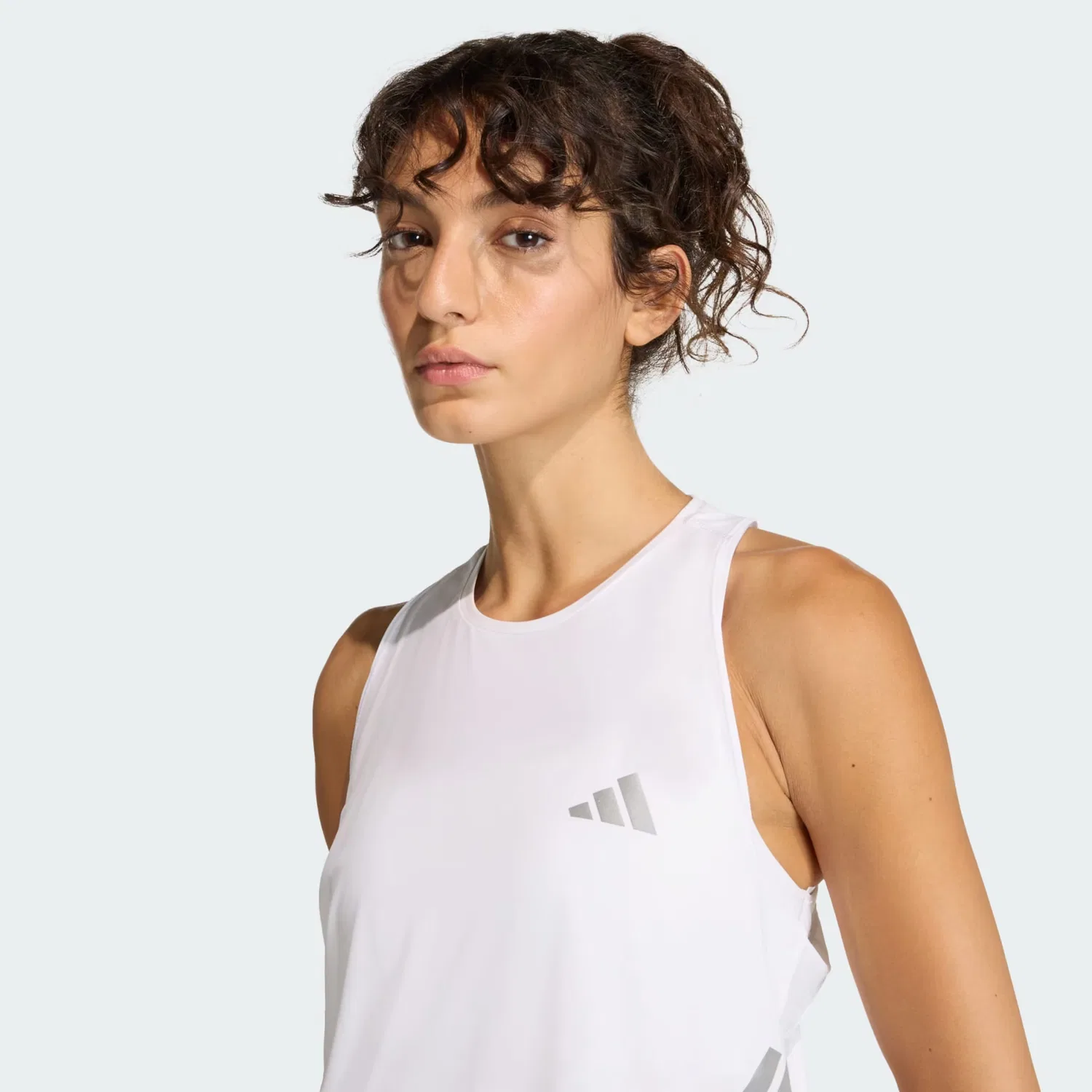 Спортивная футболка Adidas Performance Adi365 белого цвета — фото 4